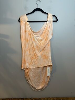 NWT Hero Crane Drape Back Sleeveless Tee Size Small
